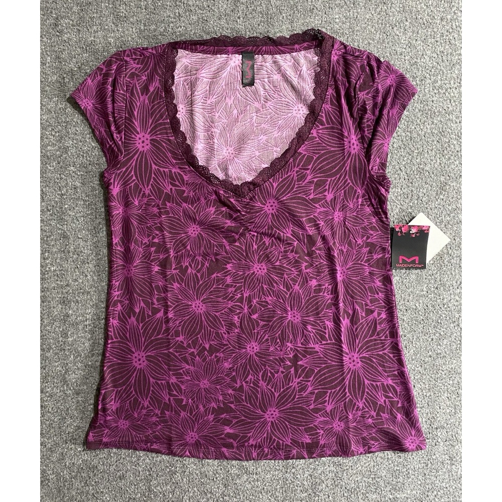 Maidenform Women's blouse Purple Size S-NWT